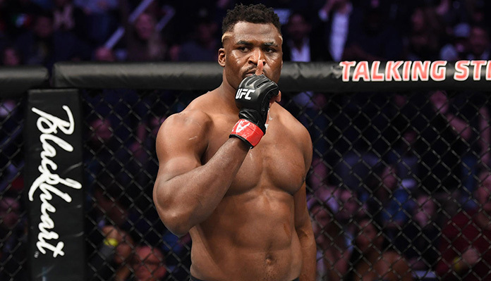 Francis Ngannou, Dana White