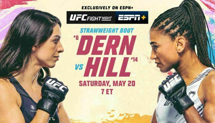 UFC Vegas 73, Mackenzie Dern, Angela Hill, UFC, Results